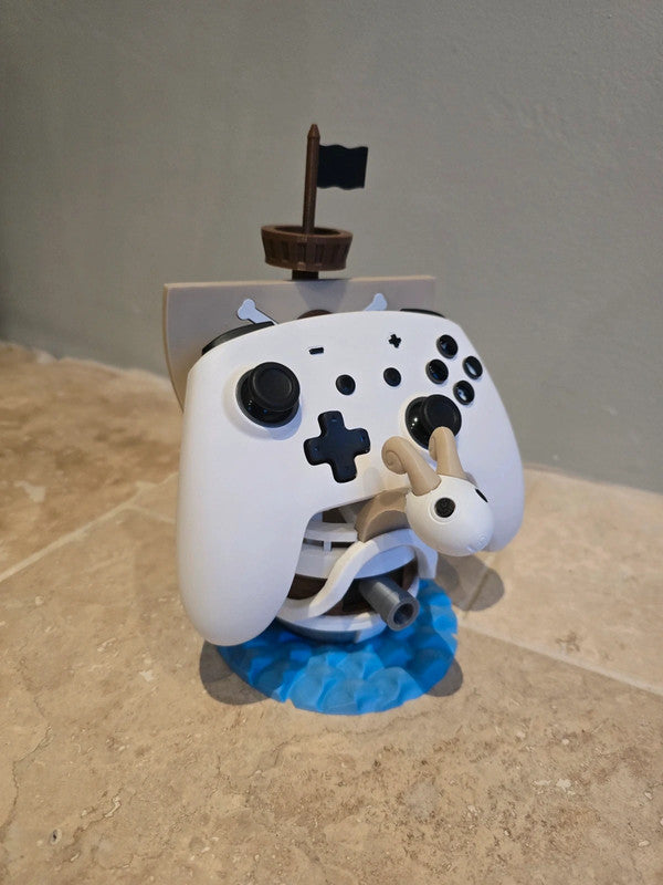 Support manette One Piece – Bateau Going Merry – Accessoire gamer / figurine déco