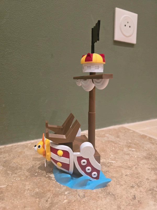 Support manette bateau Thousand Sunny (One Piece)