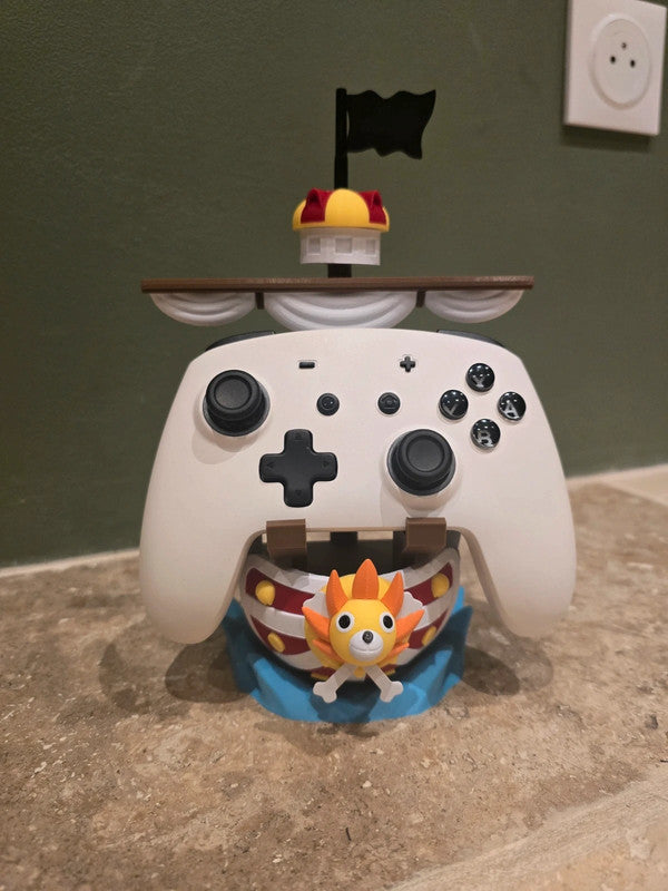 Support manette bateau Thousand Sunny (One Piece)