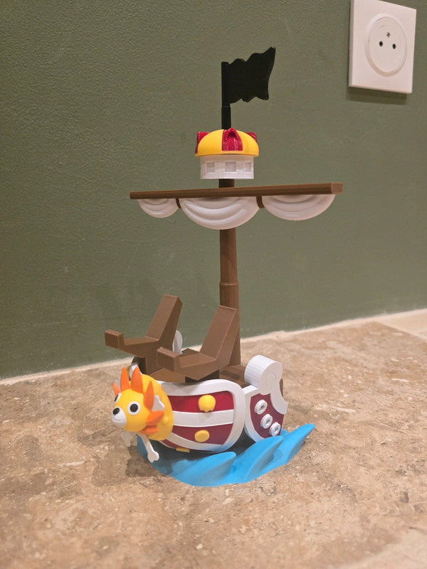 Support manette bateau Thousand Sunny (One Piece)