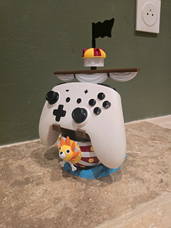 Support manette bateau Thousand Sunny (One Piece)