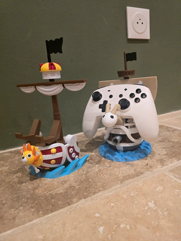 Figurines bateaux One Piece – Going Merry & Thousand Sunny